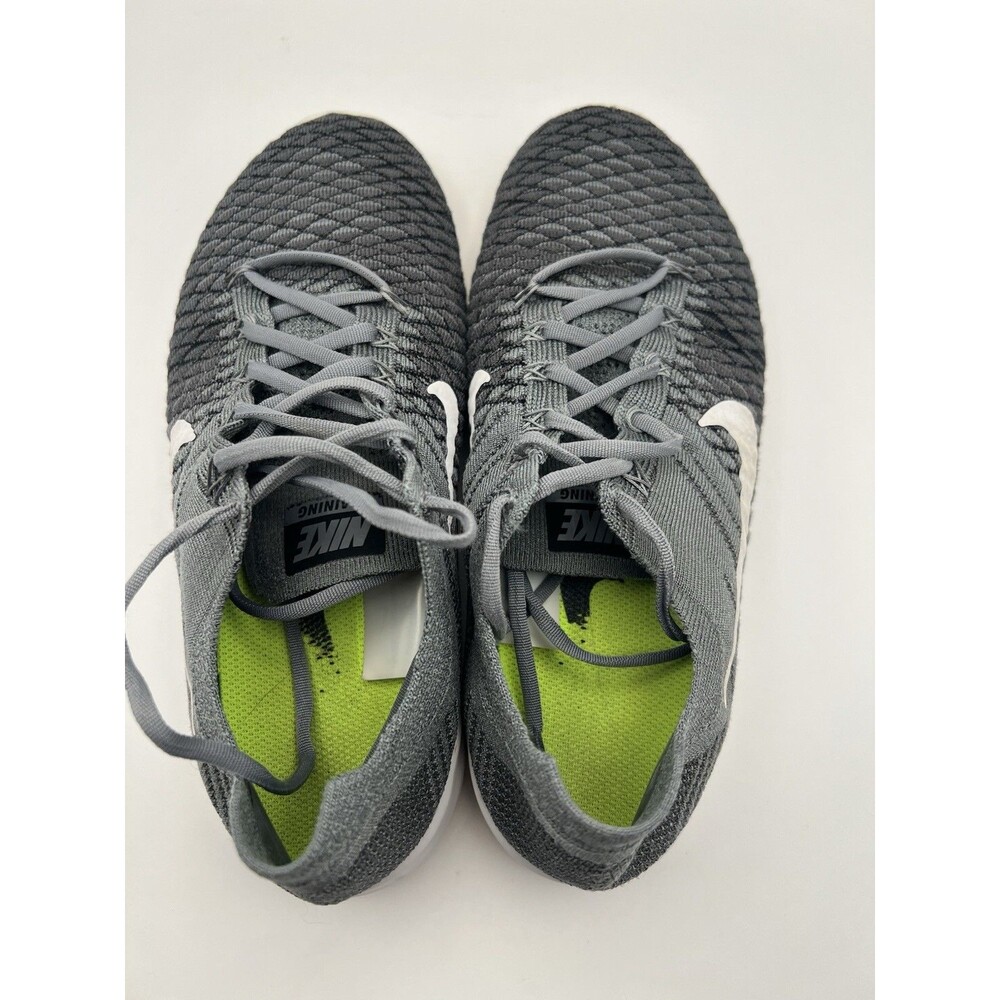 Nike Free TR Flyknit 2 Womens Size 8.5 Gray - Picture 6 of 9